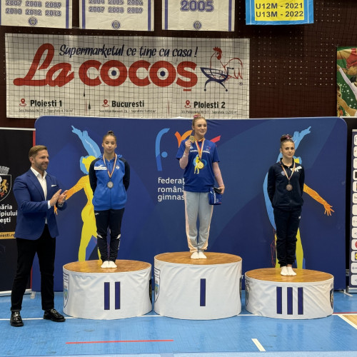 Sabrina Voinea câștigă trei medalii de aur la concursul de la Ploiești
