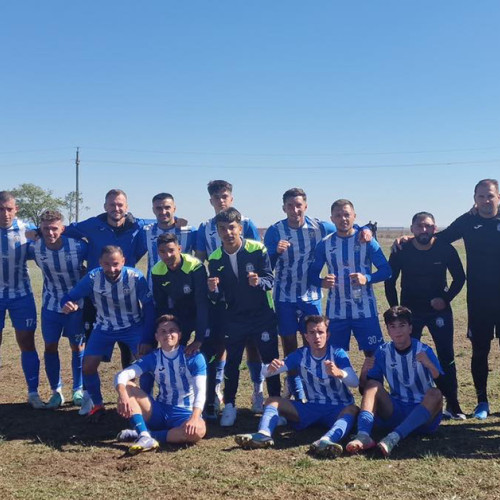 CS Medgidia a câștigat clar în fața celor de la CS Ciocârlia