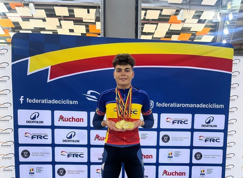 Matei George Paris, tânărul ciclist constănțean cu rezultate remarcabile la nivel internațional