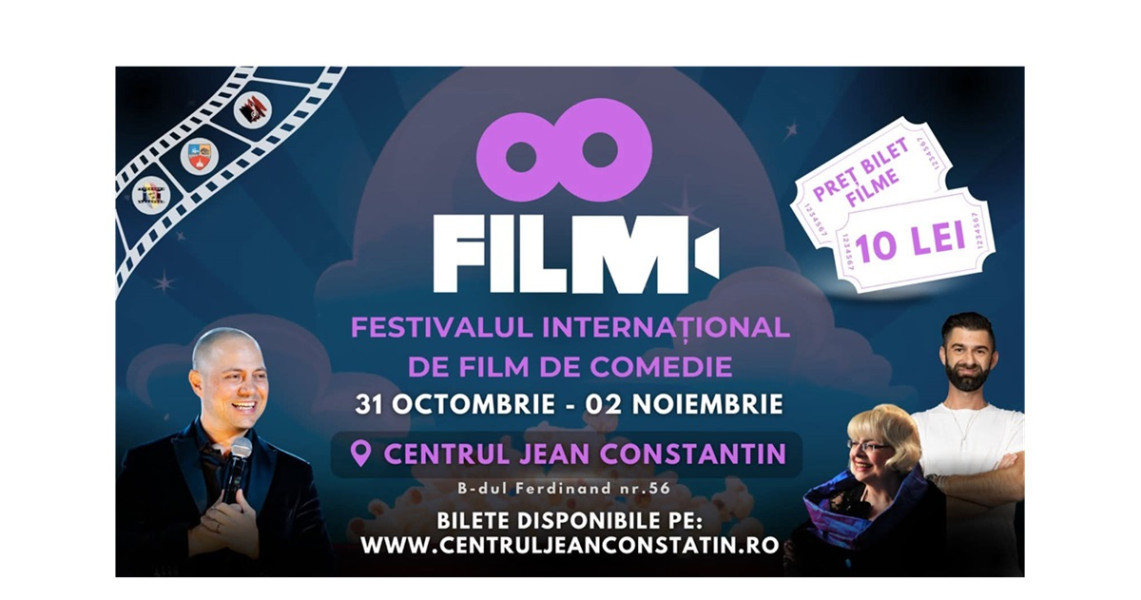 Festivalul Internațional de Film de Comedie va anima Constanța între 31 octombrie și 2 noiembrie 2025