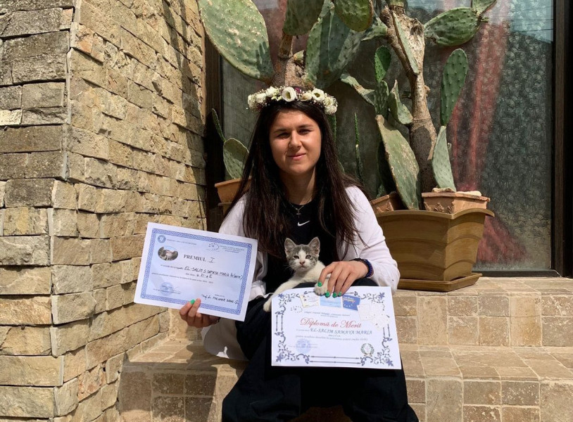 Samaya Maria El-Salim, elevă model din Constanța, susține protecția mediului și performanța academică
