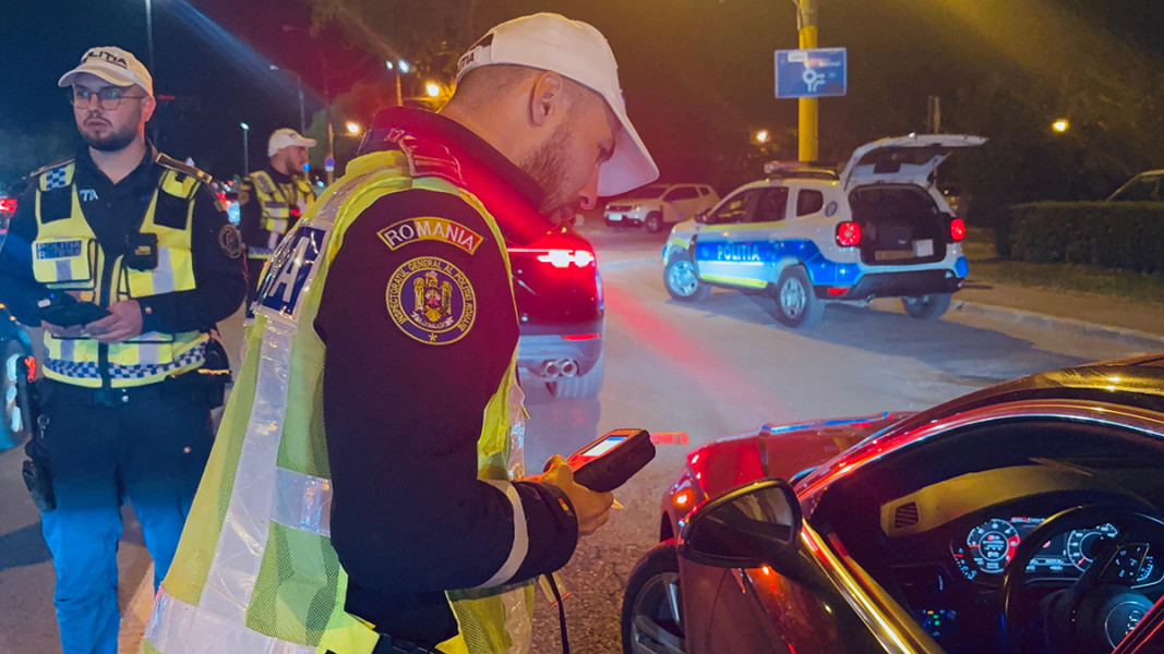 Mai mulți șoferi prinși conducând sub influența alcoolului sau fără permis în Constanța și Mangalia