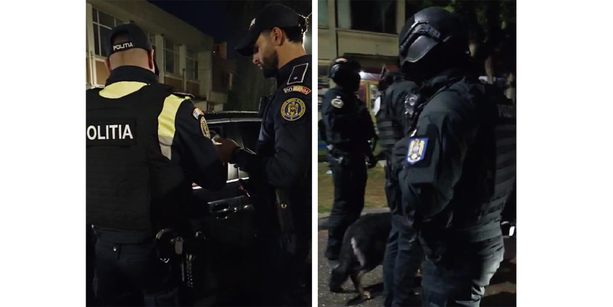Poliția și jandarmii au desfășurat acțiuni de control pentru siguranța publică în județul Constanța