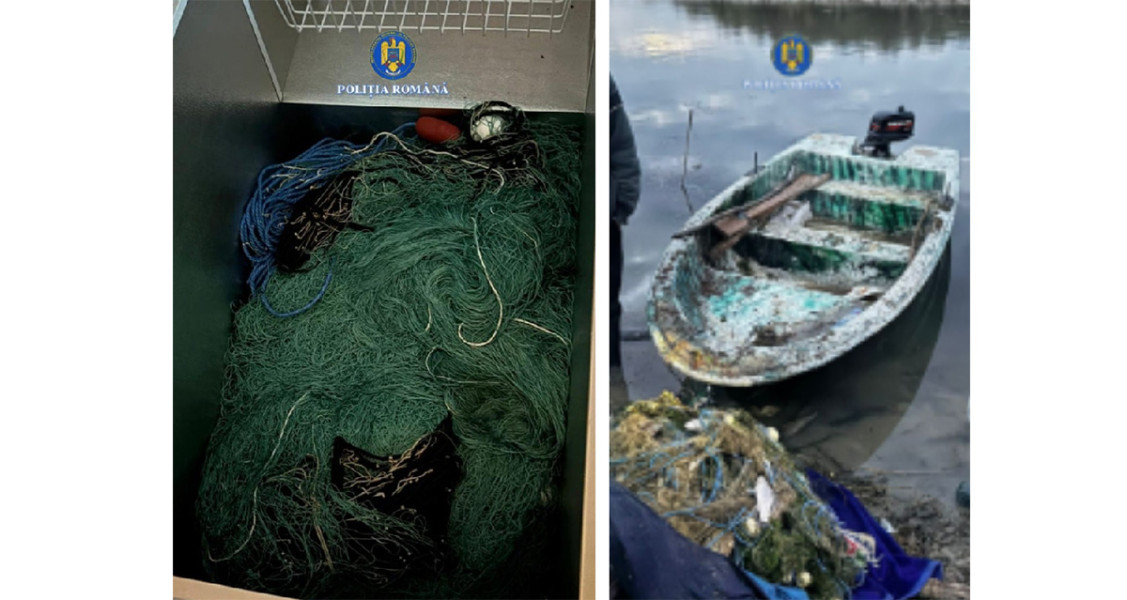 Percheziții și capturi importante în cazul braconierilor de pe Dunăre la Hârșova