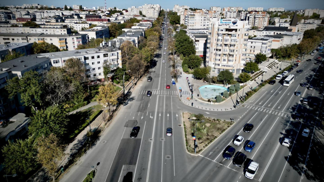 Lucrări de modernizare pe bulevardul Tomis în zona între Alexandru Lăpușneanu și Soveja
