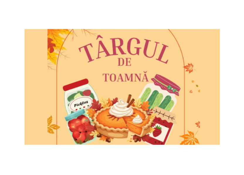 Târgul de Toamnă din Bărăganu: produse dulci și sărate pentru participanți
