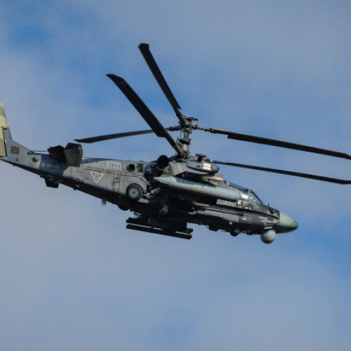 Elicopter rusesc Ka-52 doborât accidental în timpul atacului cu drone ucrainene