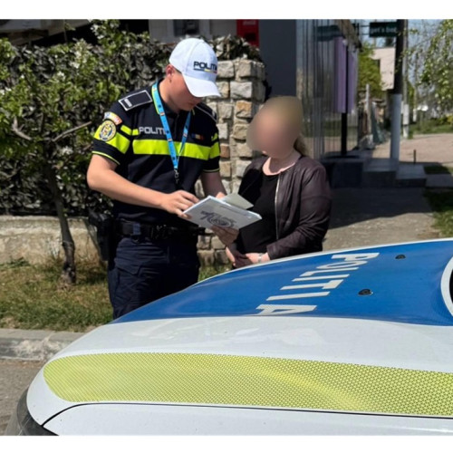 Șoferița amendată pentru depășirea coloanei, contestă sancțiunea în instanță
