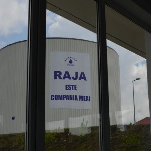 Intervenții în diferite localități din județ pentru întreținerea rezervoarelor de apă, anunță RAJA