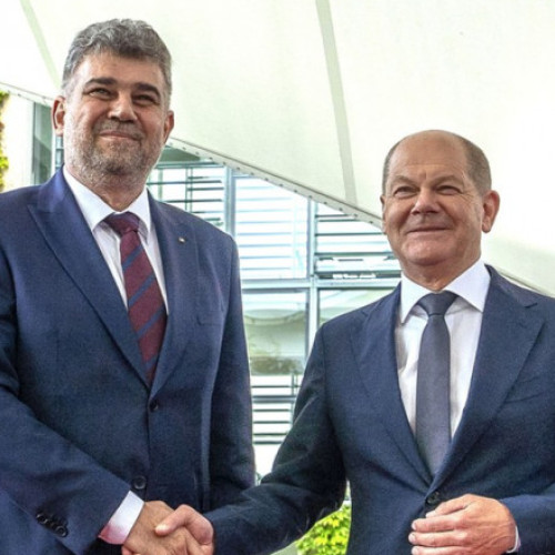 Cancelarul german vizitează România pentru discuții cu premierul Marcel Ciolacu