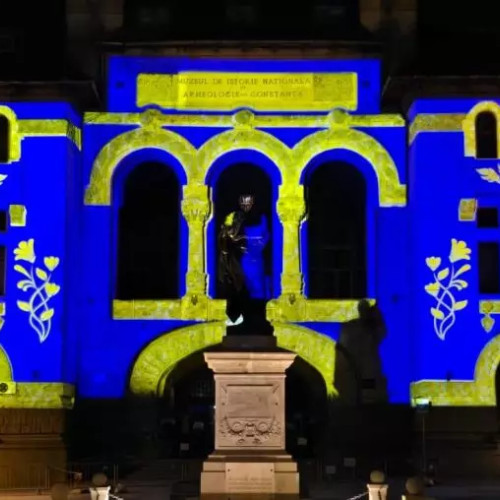 Clădiri din Constanța, iluminate arhitectural pentru atragerea turiștilor