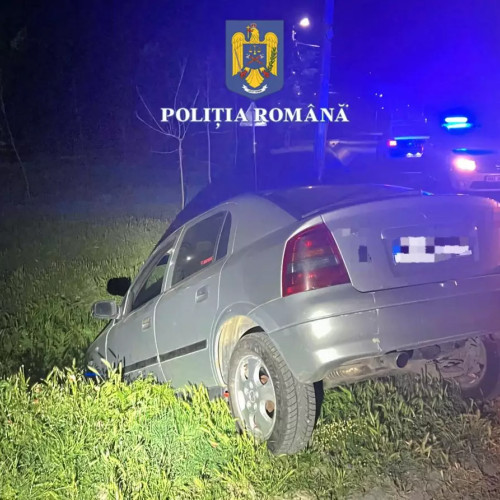 Șofer bețiv implicat în accidentul în care a ajuns în șanț cu mașina