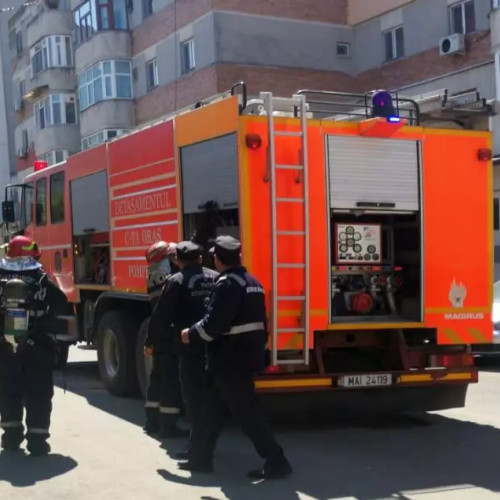 Incendiu într-un Apartament din Constanța