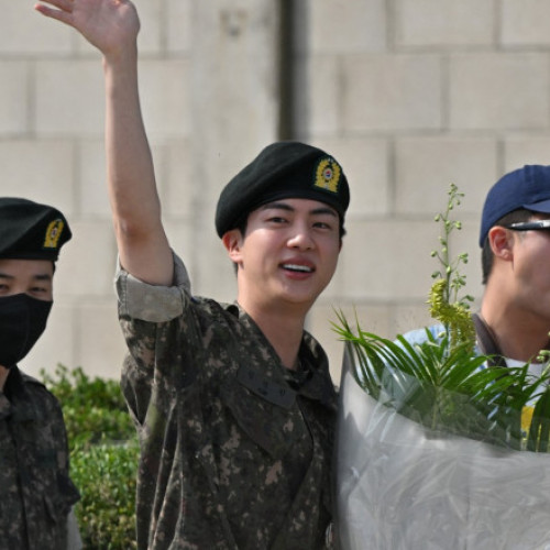 Jin, primul membru BTS lasat la vatra dupa serviciul militar obligatoriu