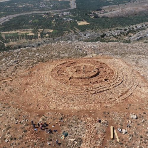 Complex monumental minoic descoperit în Creta