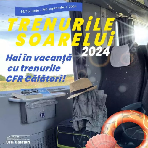 CFR Călători conectează toate regiunile țării cu litoralul românesc pentru sezonul estival