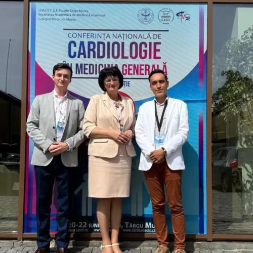 Medici rezidenți de la Universitatea Ovidius din Constanța au excelat la Conferința Națională de Cardiologie